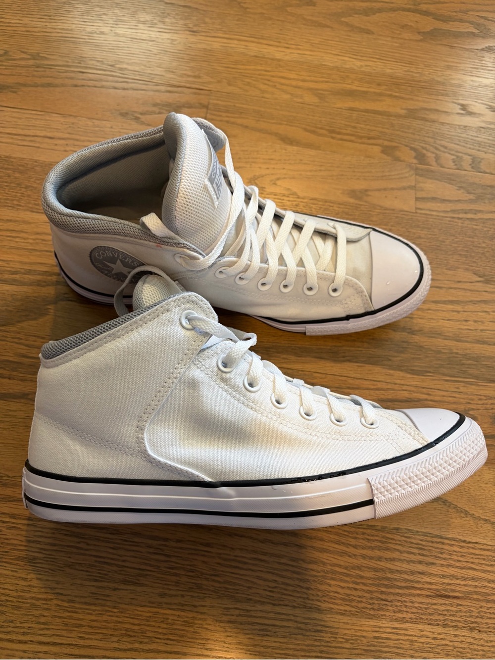 Converse White High-Top Canvas Men's Sneakers